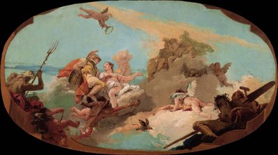 The Apotheosis of Admiral Vettor Pisani by Giovanni Battista Tiepolo